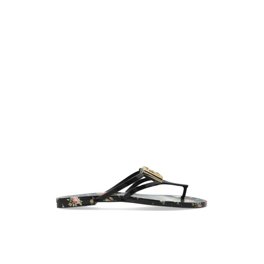 Rubber flip-flops with logo